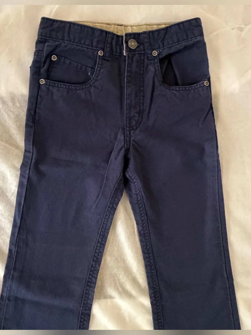 Carter’s Boys Pants Size 6 Navy Blue Straight Leg Casual Dress Pants